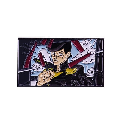 E3819 Veider seiklus Portfelli märgid Animenõelad Jaapani reväärinõelad seljakottide jaoks Prossid Manga seljakoti märgi tarvikud