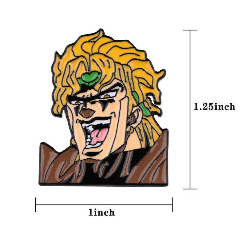 E3819 Veider seiklus Portfelli märgid Animenõelad Jaapani reväärinõelad seljakottide jaoks Prossid Manga seljakoti märgi tarvikud