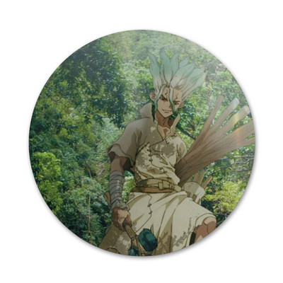 Anime Dr. Stone Senku Ishigami Badge Broșă Pin Accesorii Pentru Haine Rucsac Decorare cadou