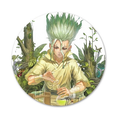 Anime Dr. Stone Senku Ishigami Badge Broșă Pin Accesorii Pentru Haine Rucsac Decorare cadou