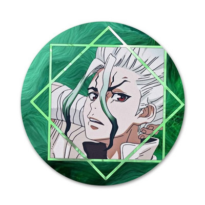 Anime Dr. Stone Senku Ishigami Badge Broșă Pin Accesorii Pentru Haine Rucsac Decorare cadou