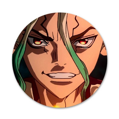 Anime Dr. Stone Senku Ishigami Badge Broșă Pin Accesorii Pentru Haine Rucsac Decorare cadou