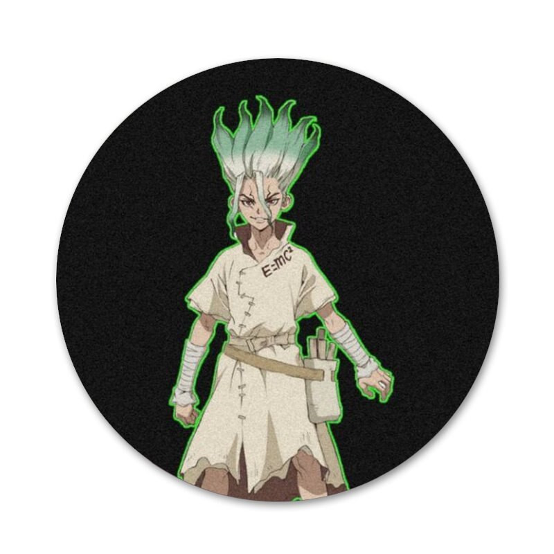 Anime Dr. Stone Senku Ishigami Badge Broșă Pin Accesorii Pentru Haine Rucsac Decorare cadou