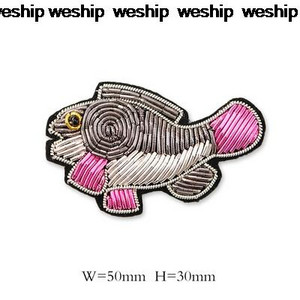 Käsitsi tikitud tuunikala kala vaal öökull delfiini märgid mantli pükste kotile