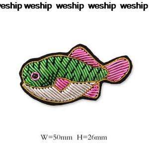 Käsitsi tikitud tuunikala kala vaal öökull delfiini märgid mantli pükste kotile