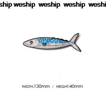 Käsitsi tikitud tuunikala kala vaal öökull delfiini märgid mantli pükste kotile