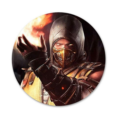 Mortal Kombat Ikone Igle Dekoracija znački Broševi Metalne značke za odjeću Dekoracija ruksaka