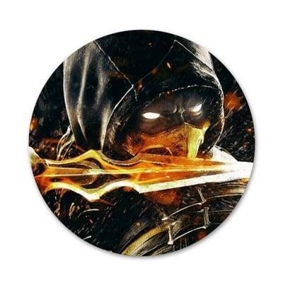 Mortal Kombat Ikone Igle Dekoracija znački Broševi Metalne značke za odjeću Dekoracija ruksaka