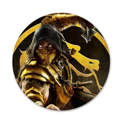 Mortal Kombat Ikone Igle Dekoracija znački Broševi Metalne značke za odjeću Dekoracija ruksaka