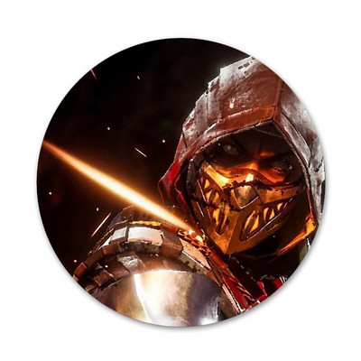 Mortal Kombat Ikone Igle Dekoracija znački Broševi Metalne značke za odjeću Dekoracija ruksaka