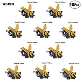 Armas mesilase märk Reväärinõel Lipumärk Pross Pins Märgid 10 tk palju