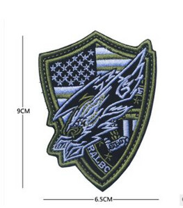 Νέα / Κεντημένη στρατιωτική σειρά θαυμαστών / Διάβολος / Καουμπόισσα / Μοίρα δοκιμών πτήσης / Κεφάλαιο Big Strategic Morale Badge