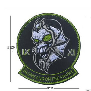 Νέα / Κεντημένη στρατιωτική σειρά θαυμαστών / Διάβολος / Καουμπόισσα / Μοίρα δοκιμών πτήσης / Κεφάλαιο Big Strategic Morale Badge