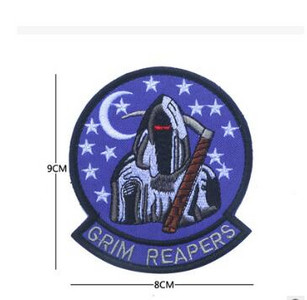 Νέα / Κεντημένη στρατιωτική σειρά θαυμαστών / Διάβολος / Καουμπόισσα / Μοίρα δοκιμών πτήσης / Κεφάλαιο Big Strategic Morale Badge