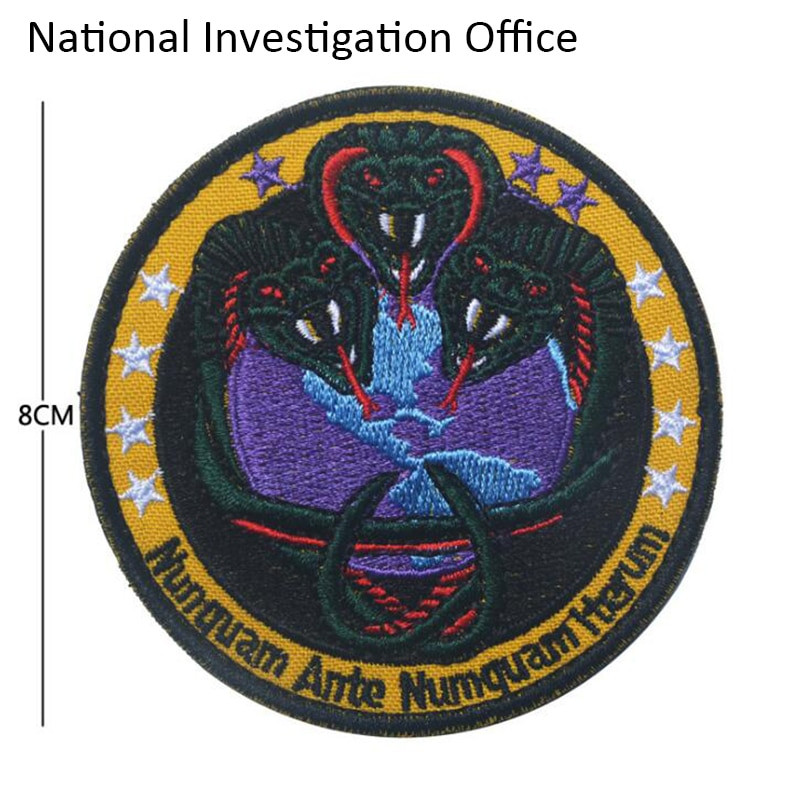 Νέα / Κεντημένη στρατιωτική σειρά θαυμαστών / Διάβολος / Καουμπόισσα / Μοίρα δοκιμών πτήσης / Κεφάλαιο Big Strategic Morale Badge