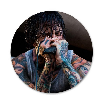 Mitch Lucker Suicide Silence Poster Bedž Broš Igla Dodaci za odjeću Ruksak Dekoracija dar