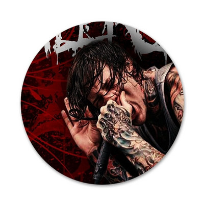 Mitch Lucker Suicide Silence Poster Bedž Broš Igla Dodaci za odjeću Ruksak Dekoracija dar