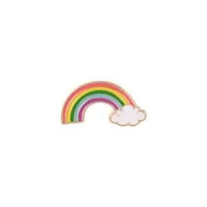 Прекрасни значки Rainbow Cloud Brooch INS Tide Сладки японски персонализирани креативни анимационни игли Фиксирани дрехи Аксесоари за раница