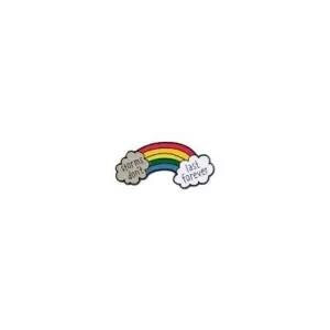 Прекрасни значки Rainbow Cloud Brooch INS Tide Сладки японски персонализирани креативни анимационни игли Фиксирани дрехи Аксесоари за раница