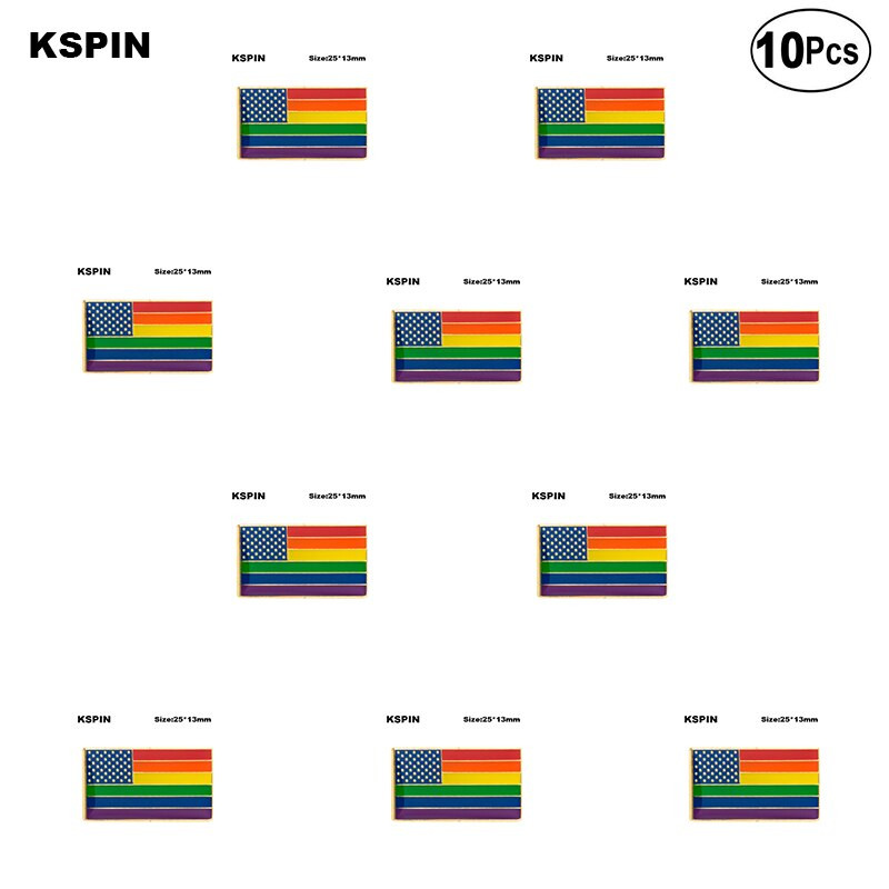 Sun Set Υπερηφάνεια Σημαία Σήμα Σήμα Καρφίτσα Καρφίτσα Καρφίτσες Καρφίτσες Σήμα Σημαία Σήματα Καρφίτσας