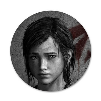 Игра The Last Of Us Видеоигри Икони Игли Декорация на значки Брошки Метални значки за дрехи Декорация на раница 58 мм