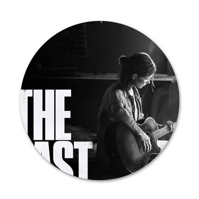 Mäng The Last Of Us Videomängud Ikoonid Nööpnõelad Märgikaunistus Prossid Metallist märgid riiete jaoks Seljakoti kaunistus 58mm