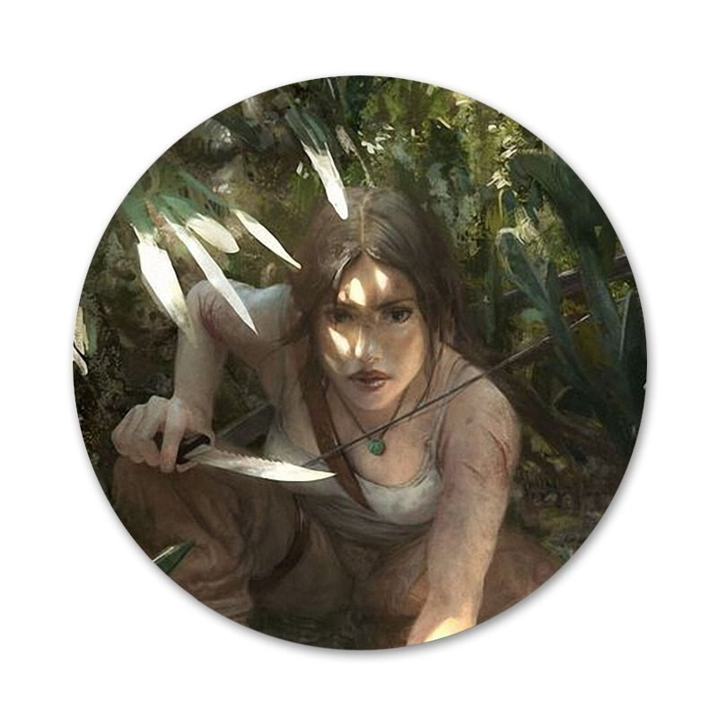 Mäng The Last Of Us Videomängud Ikoonid Nööpnõelad Märgikaunistus Prossid Metallist märgid riiete jaoks Seljakoti kaunistus 58mm