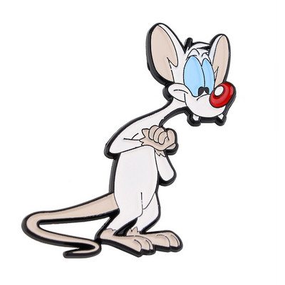 E3608 Enamel Pin Cartoon Cute Mouse Pross Collection Metallist revääritihvti rinnamärk Prossid naistele Meestele Ehted Kingitused