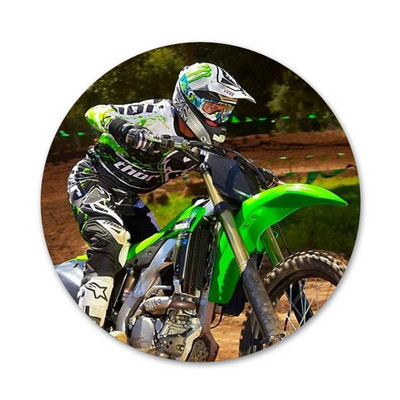 58 χιλιοστά Motocross χωμάτινα ποδήλατα Badge καρφίτσα καρφίτσα Αξεσουάρ για ρούχα Δώρο διακόσμηση σακιδίου πλάτης