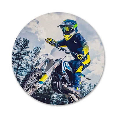 58 χιλιοστά Motocross χωμάτινα ποδήλατα Badge καρφίτσα καρφίτσα Αξεσουάρ για ρούχα Δώρο διακόσμηση σακιδίου πλάτης