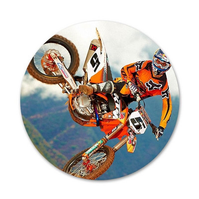 58 χιλιοστά Motocross χωμάτινα ποδήλατα Badge καρφίτσα καρφίτσα Αξεσουάρ για ρούχα Δώρο διακόσμηση σακιδίου πλάτης