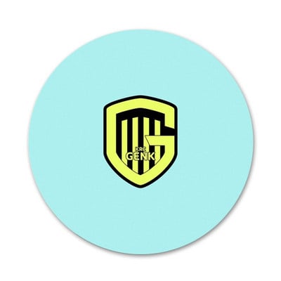 58 mm KRC Genk nogometna značka broš igla dodaci za odjeću ruksak ukras dar