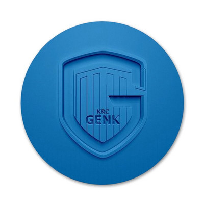 58 mm KRC Genk nogometna značka broš igla dodaci za odjeću ruksak ukras dar