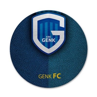 58 mm KRC Genk nogometna značka broš igla dodaci za odjeću ruksak ukras dar