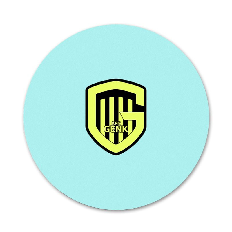 58 mm KRC Genk nogometna značka broš igla dodaci za odjeću ruksak ukras dar