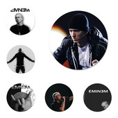 Αξεσουάρ καρφίτσας καρφίτσας 58 χιλιοστών με υπογραφή Hip Hop Rapper Eminem Badge για Δώρο Δώρο για σακίδιο πλάτης για ρούχα