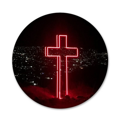 58 mm Biblija Isus Krist Kršćanske ikone Igle Dekoracija znački Broševi Metalne značke za odjeću Dekoracija ruksaka