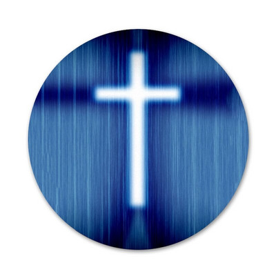 58 mm Biblija Isus Krist Kršćanske ikone Igle Dekoracija znački Broševi Metalne značke za odjeću Dekoracija ruksaka