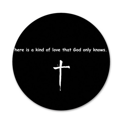 58 mm Biblija Isus Krist Kršćanske ikone Igle Dekoracija znački Broševi Metalne značke za odjeću Dekoracija ruksaka