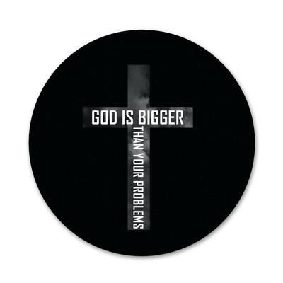 58 mm Biblija Isus Krist Kršćanske ikone Igle Dekoracija znački Broševi Metalne značke za odjeću Dekoracija ruksaka