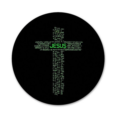 58 mm Biblija Isus Krist Kršćanske ikone Igle Dekoracija znački Broševi Metalne značke za odjeću Dekoracija ruksaka