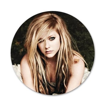 Avril Lavigne Καρφίτσα Καρφίτσα Cosplay Badge Αξεσουάρ για Ρούχα Δώρο Διακόσμηση σακιδίου πλάτης 58mm