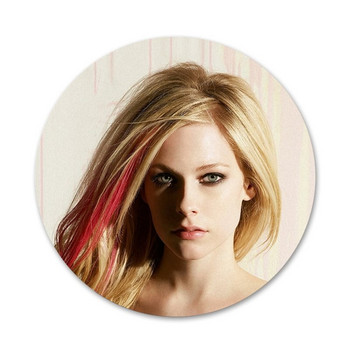 Avril Lavigne Брошка Игла Значка за косплей Аксесоари за дрехи Декорация на раница Подарък 58 мм