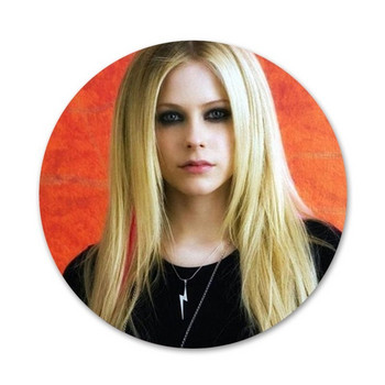 Avril Lavigne Брошка Игла Значка за косплей Аксесоари за дрехи Декорация на раница Подарък 58 мм