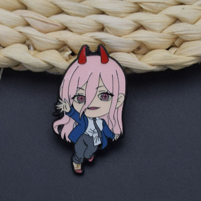 C3303 Igle za motornu pilu Broševi Igle Slatke stvari Emajlirane igle Značke na ruksaku Manga nakit Anime dodaci Pokloni za obožavatelje