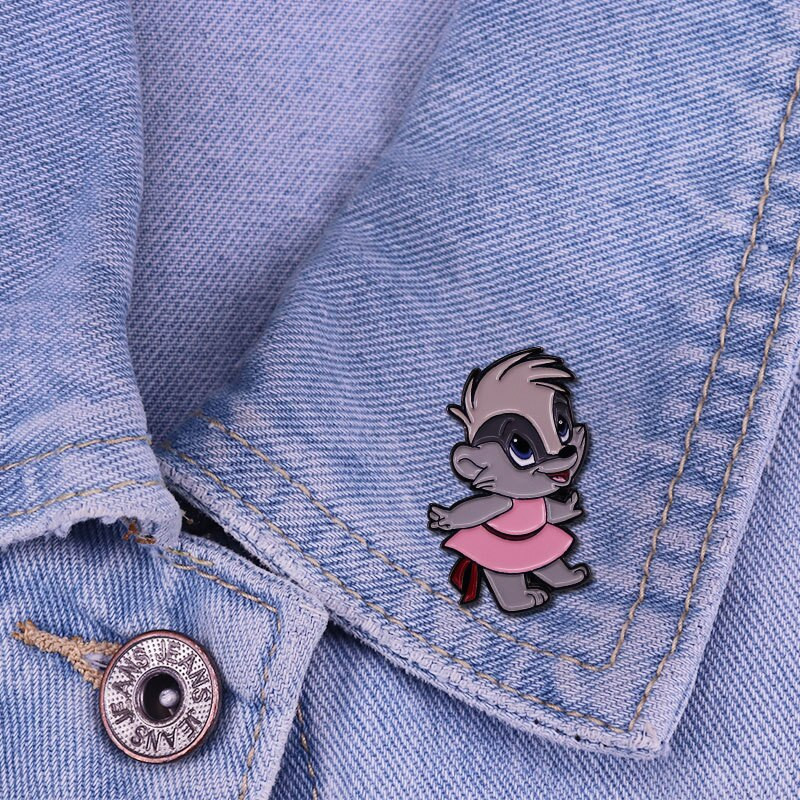 C3429 Anime smalț pin drăguț șoarece rever insigne pe rucsac broșă femei haine bijuterii accesorii de modă cadou cu ridicata