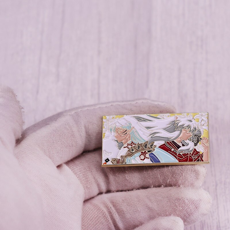 C2388 Emaline Pins Anime Pins for Kids Manga Japoniškas portfelis Ženkliukai Ženkliukai ant kuprinės Sagė drabužiams Mieli daiktai Sagės