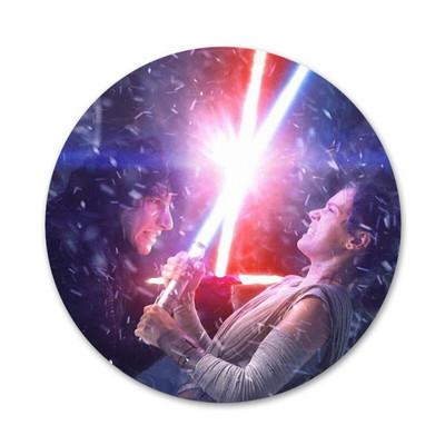 Raudona Mėlyna Lazerinis Kardas Piktogramos Smeigtukai Ženkliuko dekoravimas Sagės Metaliniai ženkleliai drabužiams Kuprinės puošimas