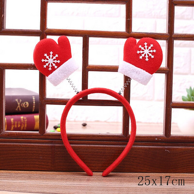 Ziemassvētku galvassegas bērniem Santa Elk Antlers Galvas saite Baby Diadem Elf Ausis Ragi Noel Navidad Jaungada matu aksesuāri