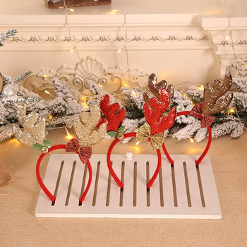 Χριστουγεννιάτικες κορδέλες κεφαλής Santa Tree Elk Κέρατα Μαλλιά Παιδικά Ενήλικες Καπέλα στολίδια Τάρανδος Χριστουγεννιάτικα στολίδια Navidad